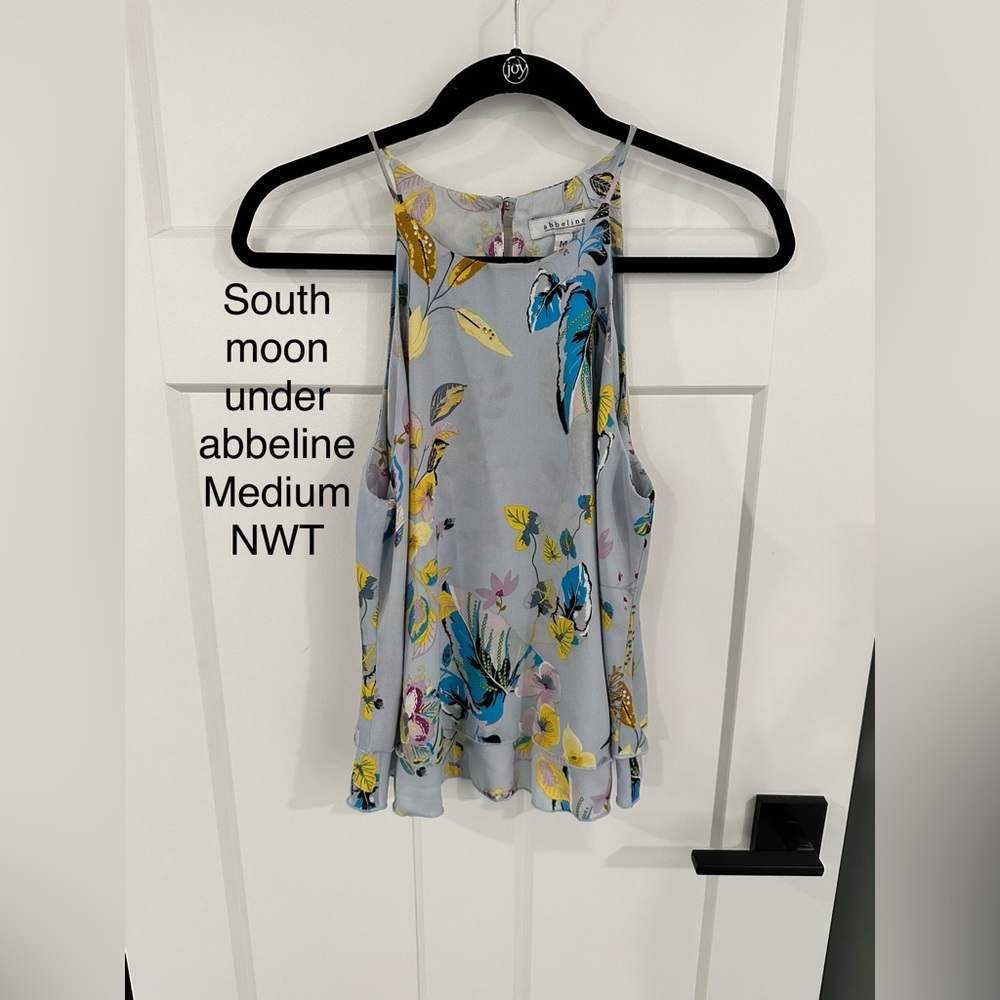 South Moon Under AbbelineTiered Floral Top